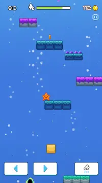 Pixel Infinite tiles - Falling Birdz Screen Shot 3