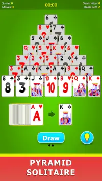 Pyramid Solitaire Mobile Screen Shot 0