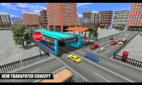 Elevated Coach Bus Driving Simulator 2017 Screen Shot 3