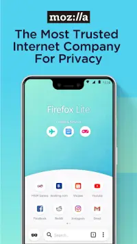 Firefox Lite — Fast and Secure Web Browser Screen Shot 7