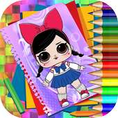 Coloring Book for Dolls Surprise