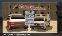 Ambulance driver 3d simulator Screen Shot 20
