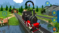 My First Toy Train, train simulator for kids Screen Shot 1