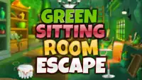 Green Sitting Room Escape Screen Shot 5