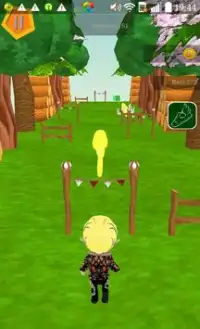 Tiny D Run-3D Parkour game Screen Shot 2