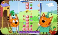 Three Cats Jump kids games Screen Shot 0