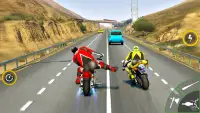 attaque de moto jeux de course Screen Shot 26