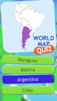 Carte Du Monde Quiz Geographie Jeux De Quiz Screen Shot 0