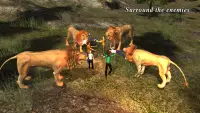 Lion Attack 3D Simulator Screen Shot 2