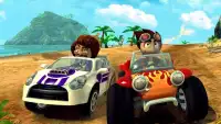 League Cartoon Splashy  Lightning Car Race Screen Shot 6