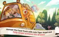 Camión del zoológico: Food Truck Tycoon Screen Shot 0