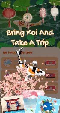 Idle Koi Fish - Game Merge and make money for free Screen Shot 2