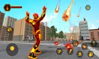 लौ सुपर हीरो लड़ाई: पागल शहर सेनानी 3 डी Screen Shot 0