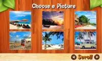 Beach Jigsaw Puzzle Oyunları B Screen Shot 1