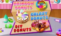 Rainbow Donut Kek Ekranı Chef Screen Shot 6