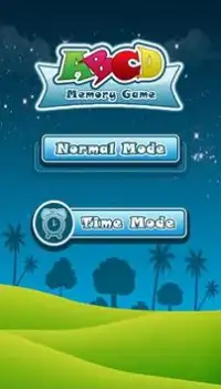 ABCD Memory - Kids Memory Game Screen Shot 1