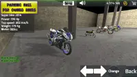Motorbike  Online Drag Racing - Wheelie racing 3D Screen Shot 1