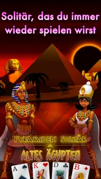 Pyramiden-Solitär Ägypten Screen Shot 1