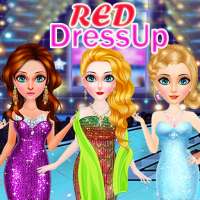 RED carpet dressup : fashion makeover