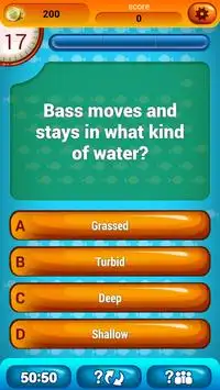 Fish Trivia Game Quiz Screen Shot 4