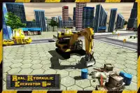 Real Hydraulic Excavator Sim Screen Shot 0