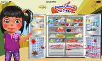 Freezer cleaning girls games Screen Shot 1