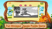 Dinosaur Coloring Games Puzzle Screen Shot 1