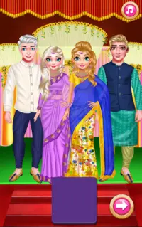 Royal Indian Wedding Rituals Dress up Games Screen Shot 3