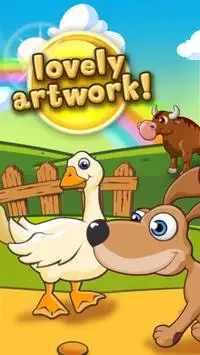 Puzzle d’animaux de ferme HD Screen Shot 3