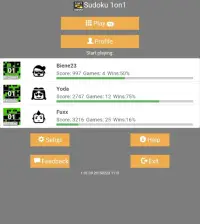 Sudoku 1on1 Screen Shot 9