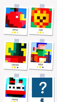 Nono.pixel - quebra-cabeça por número&jogo lógica Screen Shot 0