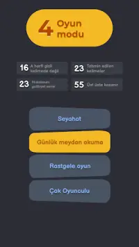 Wordly türkçe - kelime oyunu Screen Shot 2