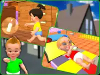 Little Baby Home Alone : Kids Fun & Care Game 3D Screen Shot 13
