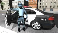 Police Car Racer 3D Screen Shot 0