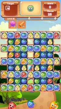 Doce de fruta: jogo 3 Screen Shot 4