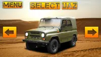 Drive UAZ 4x4 Safari Sand Screen Shot 2