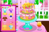 ケーキ メーカー   - クッキングゲーム Screen Shot 1