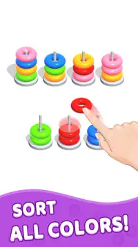 Color Hoop Stack - Sort Puzzle Screen Shot 0