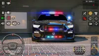 Đuổi theo xe cảnh sát Cop Sim Screen Shot 0