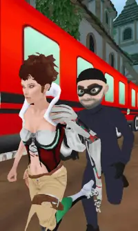 Princess VS Robber Subway Escape Game Screen Shot 7