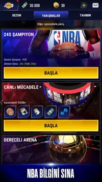 NBA NOW Mobil Basketbol Oyunu Screen Shot 4