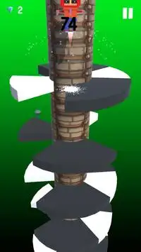 Spiral Man Helix Jump 3D Screen Shot 5