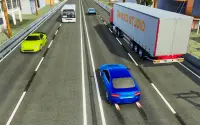 極端な高速道路交通カーレース Screen Shot 1