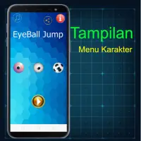 Game EyeBall Jump Screen Shot 1