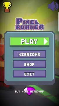 Pixel Runner - City Running Games Screen Shot 3