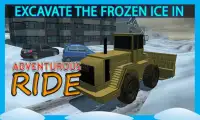 Снег плуг грузовик симулятор Screen Shot 1