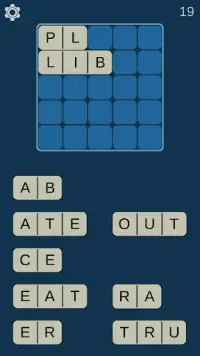 Five Words: A Word Puzzle Game Screen Shot 1