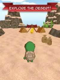 Turtle Kid Desert Run Screen Shot 0