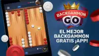 Backgammon Go, juego online gratuito en vivo Screen Shot 8