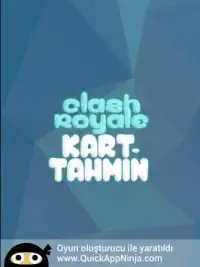 Tahmin Clash Royale Screen Shot 11